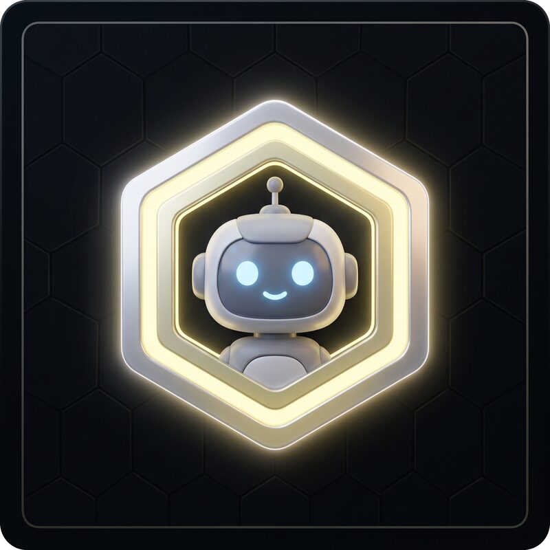 Lite Badge NFT: a silver-grey agent badge